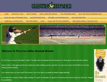 Tablet Screenshot of crowdhitter.com